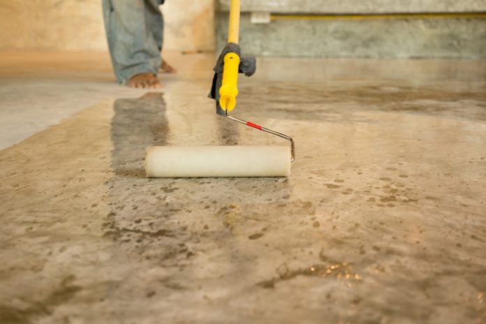 sealing concrete